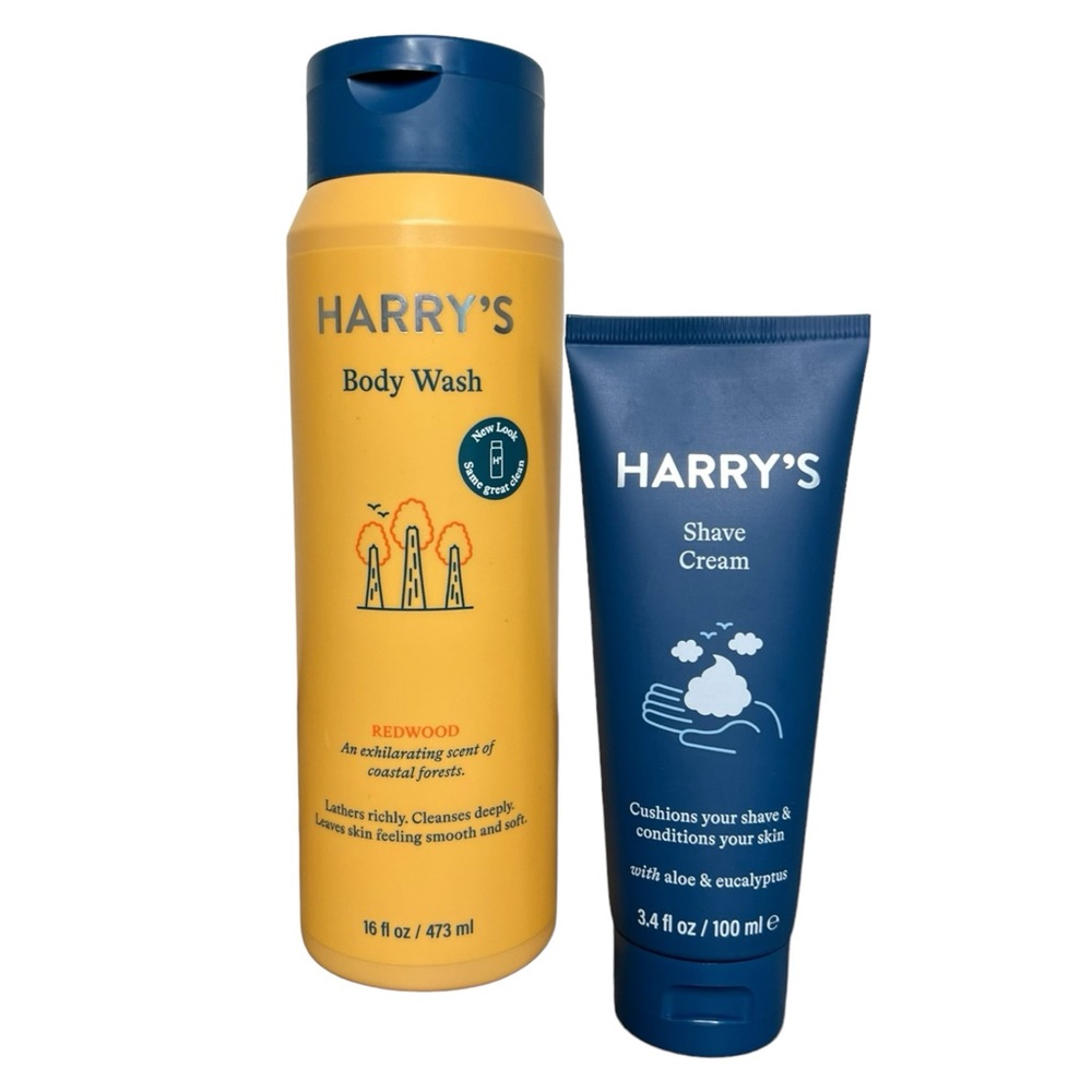 Harry’s Redwood Body Wash & Shave Cream for Men